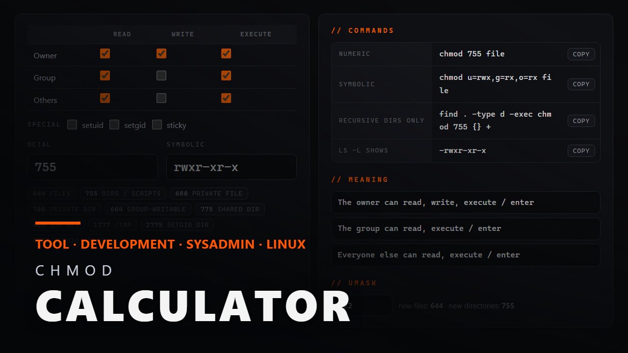chmod Calculator