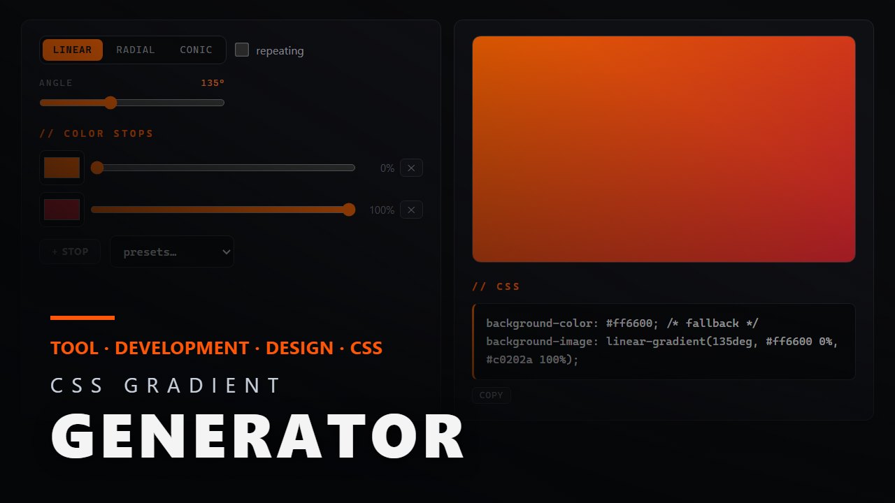 CSS Gradient Generator