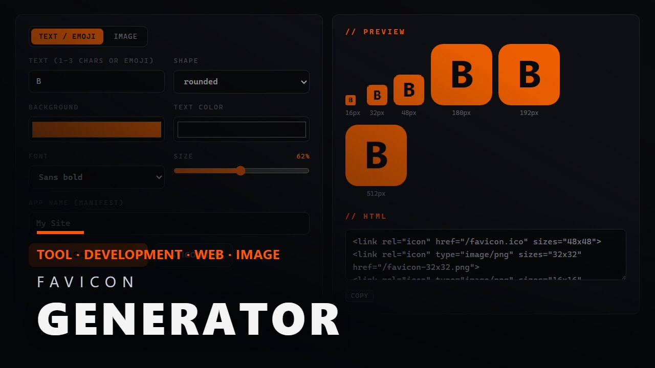 Favicon Generator