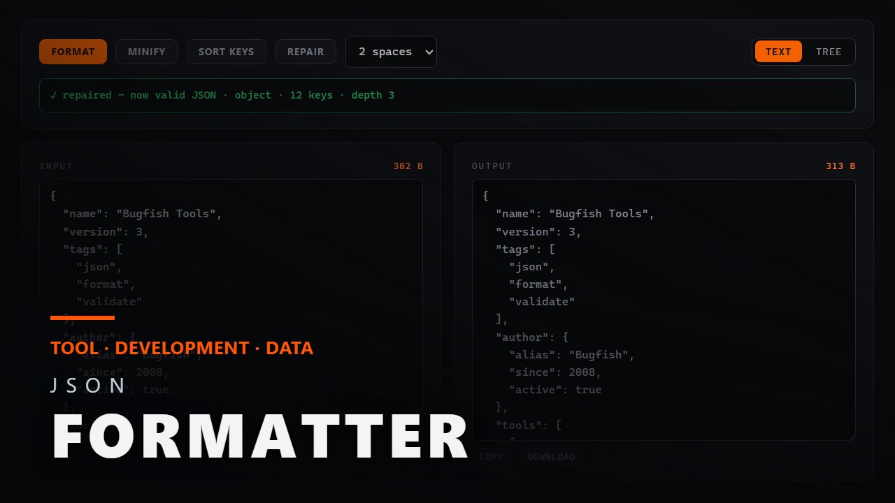 JSON Formatter & Validator