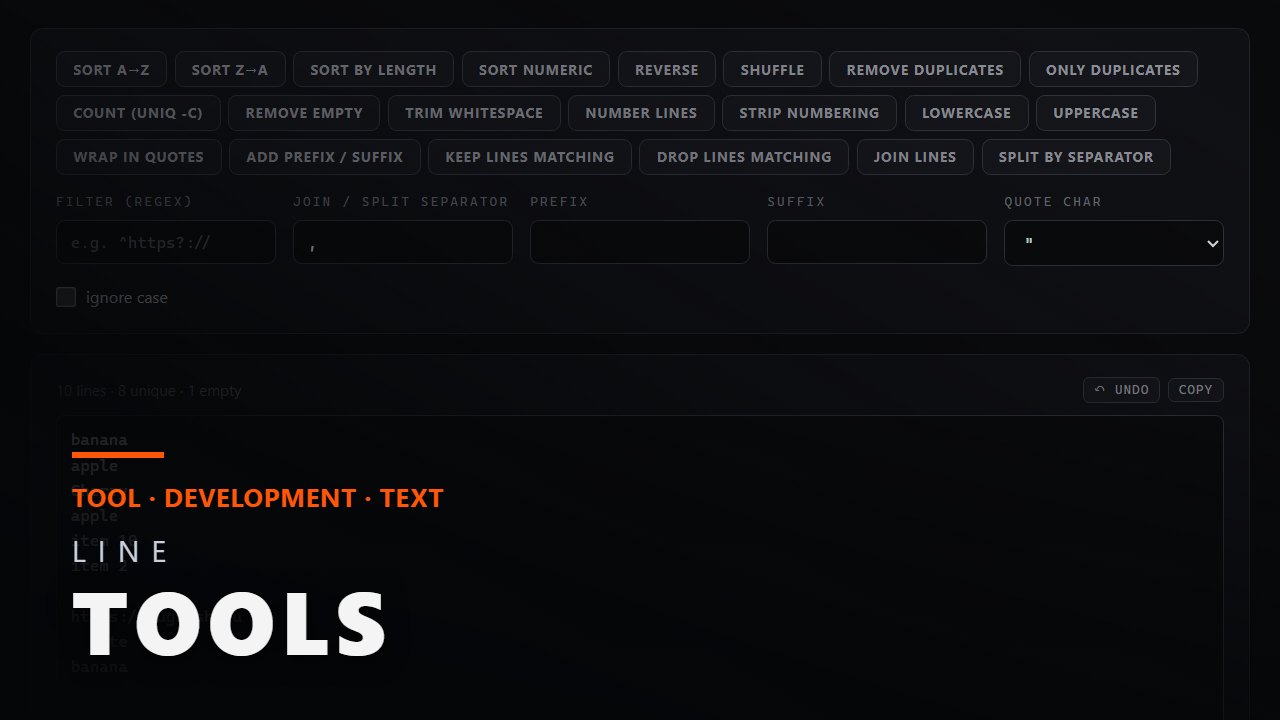 Line Tools