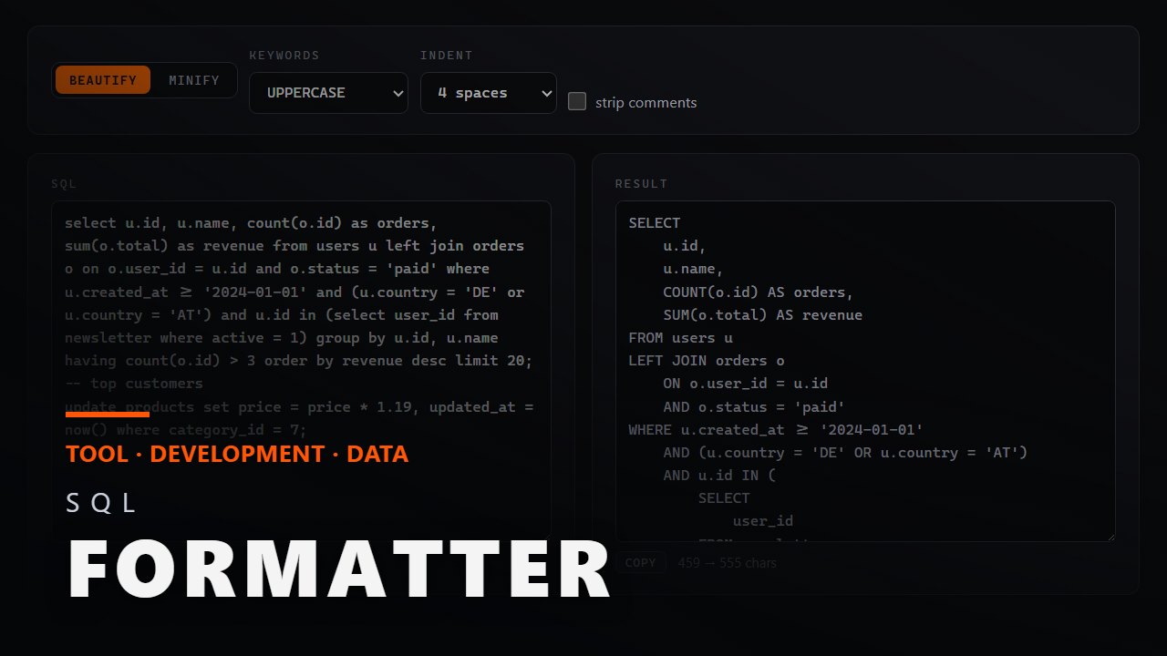 SQL Formatter