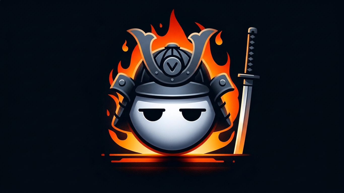 Bugfish Mascot - Samurai