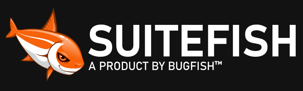 Suitefish Banner - Black White